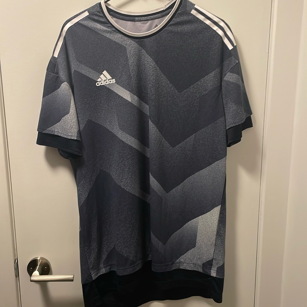 Dark Blue Adidas Copa Football (Soccer) athletic shirt